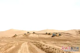 光伏治沙助力凉州绿色发展图片