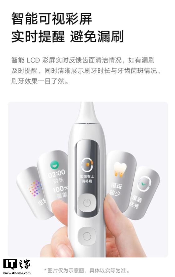 小米推出米家伺服扫振电动牙刷Pro，269元