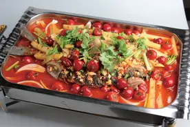 烤鱼演绎N种风味~泡椒，麻辣，豆豉，合江豆花4种风味图片