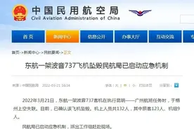 揪心！民航局确认：东航一架波音737飞机在广西坠毁，机上共132人图片