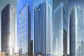 安徽合肥在建超高地标——由祥源城引领，恒大宝能摩天项目成遗憾图片