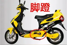 今天才搞明白！为什么新国标电动车必须有脚蹬，却不能装后视镜？图片