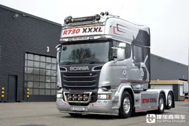 四门XXXL驾驶室，里面可以开派对，这辆斯堪尼亚R730改装的真舒适图片