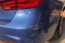 15W左右的汽车被剐蹭，钣金、喷漆要花多少钱？望车主相互转达图片