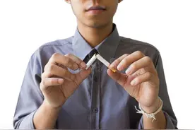 竟然戒烟了图片