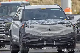 新车 | 途昂同级，新款福特探险者海外谍照曝光，现款约25万元起图片