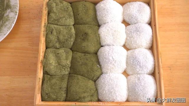 如果你有糯米粉,快收藏这食谱,两种口味的糯米糍,做法太简单了