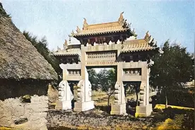 老照片：清末时期的山东老潍县，繁华富庶、文风昌盛的潍州古城图片