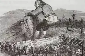 故事：清朝发现小人国，小人身高不超20公分，国王把公鸡当成坐骑图片