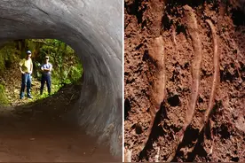 13000年前的隧道，高2m宽4米，科学家研究后提出：建造者不是人类图片