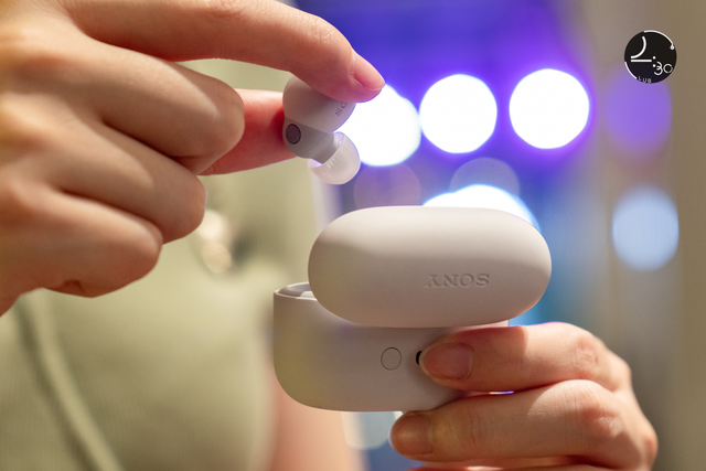 索尼 linkbuds s真无线降噪耳机:舒适入耳通透环境音