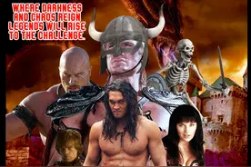 街机游戏《战斧》女主历代形象变化，穿得越来越少战斗力越来越强图片