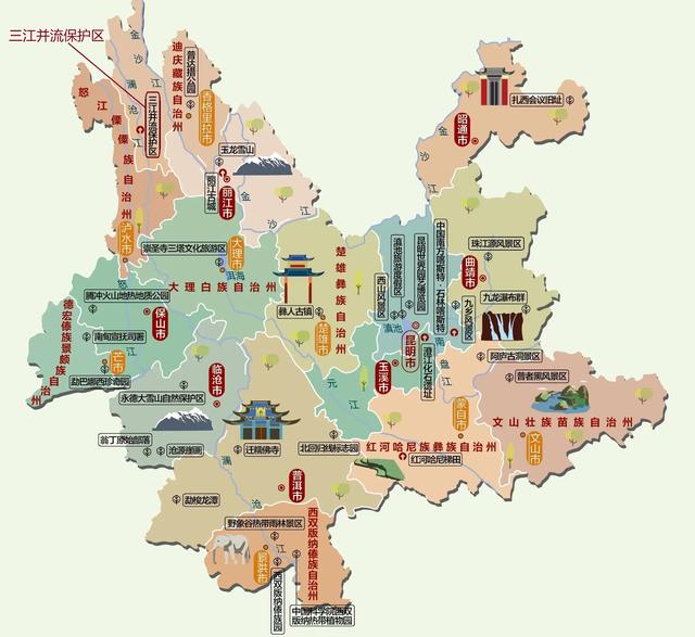 你知道我国的“三江源”地区和“三江并流”地区，分别在哪里吗？