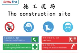 施工现场各种安全环保标识牌图片