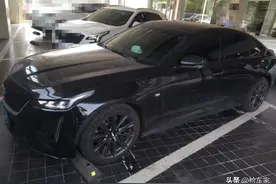 去4S店买辆二手凯迪拉克CT5，这是只有车商能捡到的便宜？图片