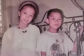 姐弟情深！贾乃亮迎来39岁生日，姐姐凌晨晒童年照为他庆生：生日快乐，阳光开朗大男孩，永远是少年！图片