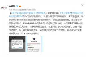 支付宝出现这两个界面千万别转账 你可能遭遇了诈骗……图片