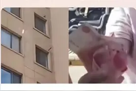 郑州女子撒了10万百元大钞后跳楼，邻居曝原因，警方：捡到请归还图片