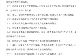 2023最新各岗位安全责任履职清单图片