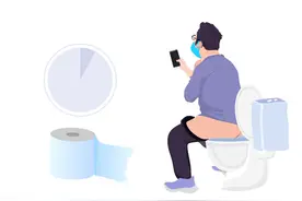 没有一种“社死”会比得上因蹲坑太久而猝死图片