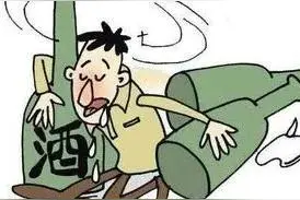 笑话故事：酒鬼戒酒图片