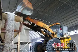河北滦南：食用精盐生产忙图片
