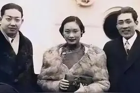 这就是胡蝶戴笠的真实的样貌，并非演员扮演，货真价实的罕见照片图片