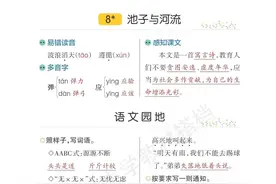 三年级语文（下）课时知识点图片