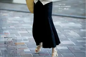 奶奶裙+平底鞋，才是最适合40+女人的打扮！瞧日本主妇多优雅洋气图片