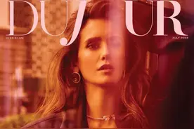 《吸血鬼日记》女星妮娜·杜波夫杂志大片，健美身材姐感爆棚图片