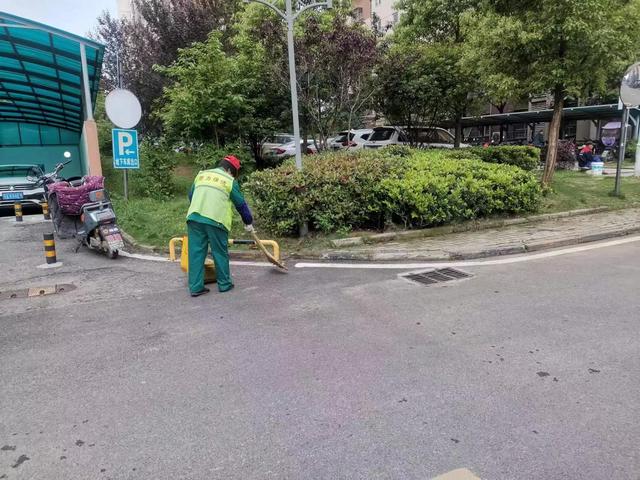 东湖新技术开发区豹澥街分类专班黄金堂社区开展清洁家园活动