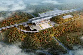 渝西高铁城口段开工 建成后城口至重庆中心城区仅需1.5小时图片