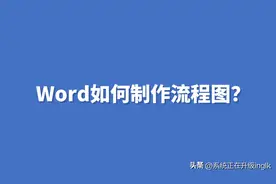 Word如何制作流程图？图片