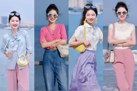 今秋最火的“多巴胺穿搭”，采用4个搭配技巧，展现青春活力感图片