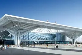 成都火车北站改造现状以及竣工后的车站面貌图片