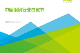 2022年中国眼镜行业白皮书图片