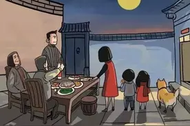 失去父辈的中秋节，月依旧人不全，惟有酒香如故图片