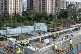 高质量打造精品工程 螺洲温泉水厂力争年底供水图片