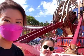 知名港星返港探亲！3岁女儿与谢霆锋合照开心不已，老公至今成谜图片