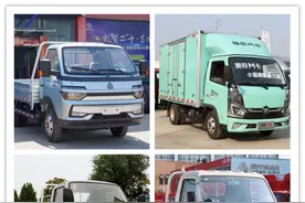 总质量4.5吨，这4款柴油小卡承载媲美轻卡，还能下地库图片