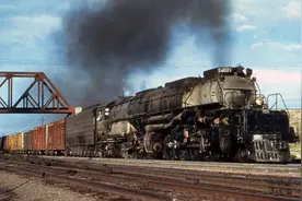 世界上最大的蒸汽机车，你见过吗？动力可达6000马力，声音特壮观图片