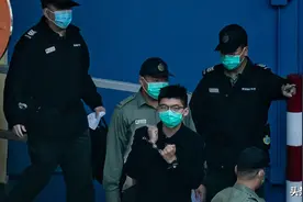 黄之锋认罪丨香港一日图片