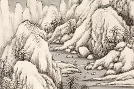 一别经年望远感沧桑，家山千里魂牵泪两行图片