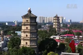 千城百县看中国｜河北：涿州双塔——穿越千年的“遇见”图片