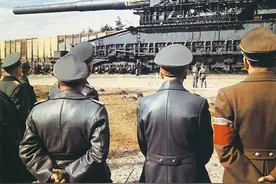 古斯塔夫巨炮有多恐怖？上校做炮兵班长，炮兵班足有503人图片