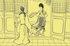民间故事：书生避雨，遇貌美女子主动投怀送抱，道士成全两人姻缘图片