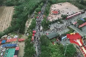 涂山庙会盛大开幕！一起看现场图片