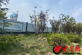 市北区湖岛街道：拆除“丑陋”围挡，展露湖岛“风光”图片