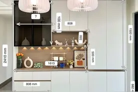 九款颜值爆表的的餐边柜实拍图（附带详细尺寸）图片
