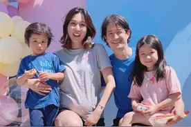 钟嘉欣怀孕7个月 开心分享第三胎是女孩图片